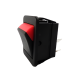 Durite 0-532-02 Red Rocker Switch 2-pole On/Off Black/Red, 25A - 12V/24V PN: 0-532-02